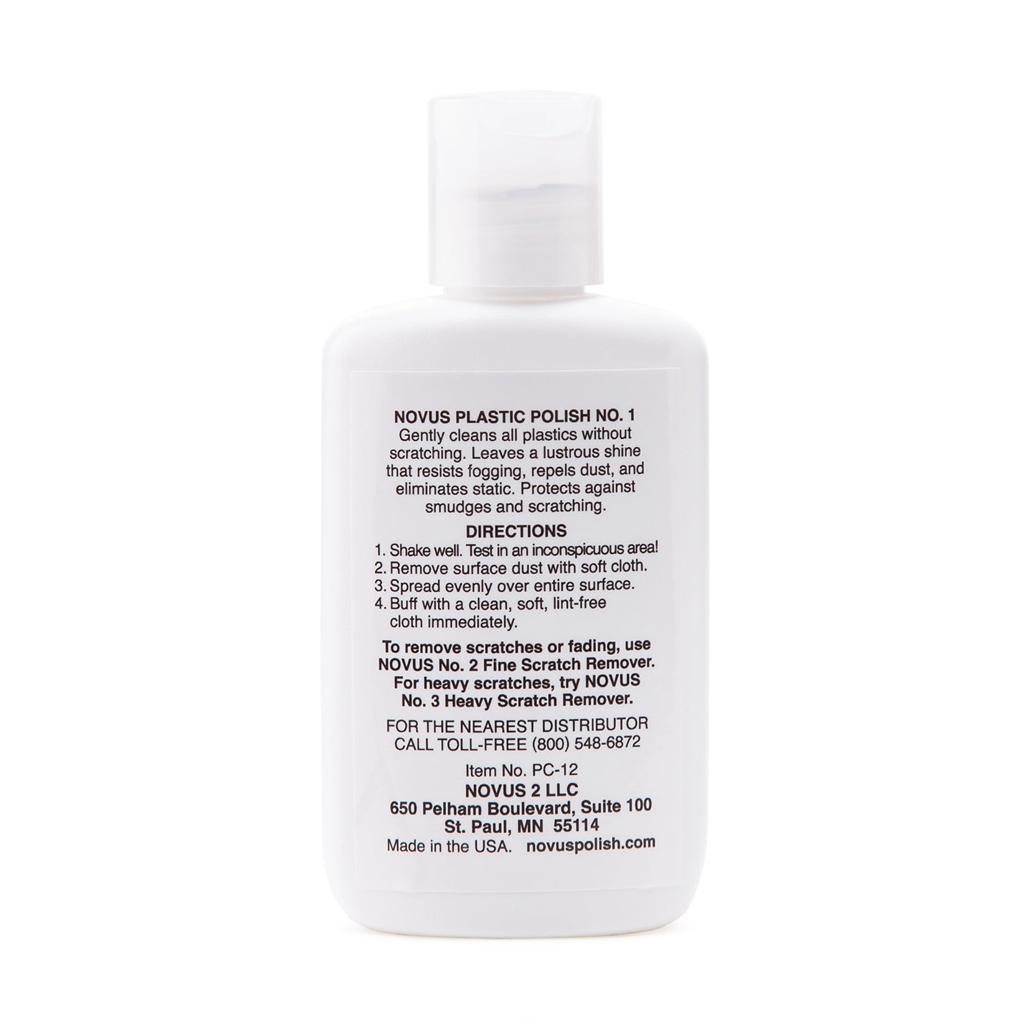 NOVUS Plastic Polish No. 1 – Clean & Shine – 59.2 ml