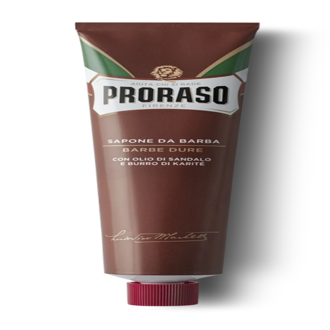 Shaving soap in a tube Coarse beards