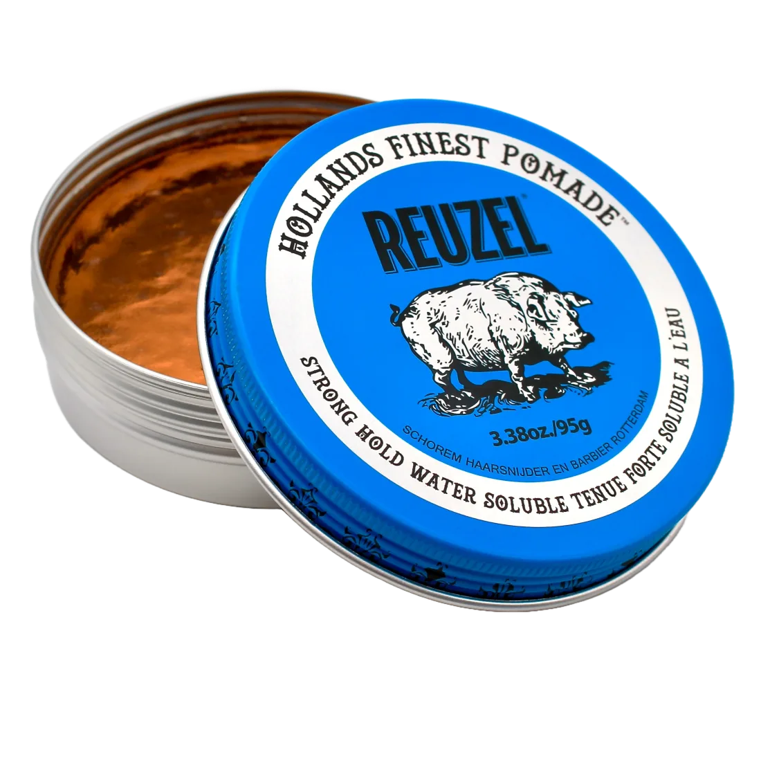 Blue High Shine Strong Hold Pomade